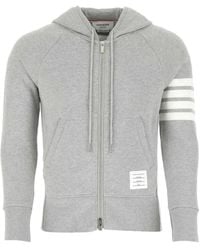 Thom Browne - 4-bar Zip-up Hoodie - Lyst
