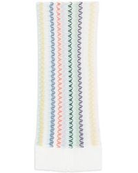 Missoni - Zigzag-Knit Fringed Scarf - Lyst