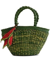 AMOR Y MEZCAL - Straw Tote Bag - Lyst