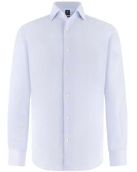 BOGGI - Regular Fit Cotton Shirt - Lyst