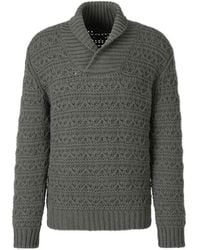 Canali - Cable-Knit Sweater - Lyst