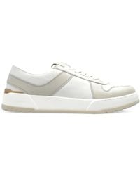 Max Mara - Chillblock Leather Sneakers - Lyst