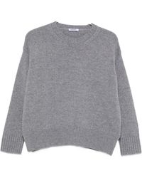 Base London - Round-Neck Sweater - Lyst