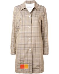 Calvin Klein Cappotto Glen con motivo pied-de-poule - Multicolore