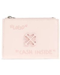Off-White c/o Virgil Abloh - Portefeuille Jitney Quote Zippé - Lyst