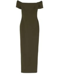 Solace London - Dress With Shoulders - Lyst