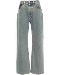 Acne Studios - Mid-Waist Wide-Leg Jeans - Lyst