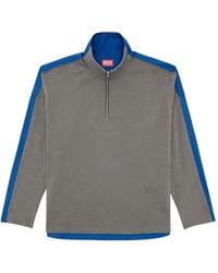 DIESEL - Pullover mit Reißverschluss - Lyst