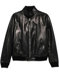 Tom Ford - Bomberjacke Aus Leder - Lyst