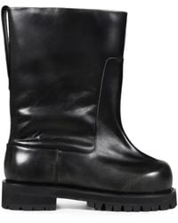 Protocol Index - Distressed Shaft Boots - Lyst