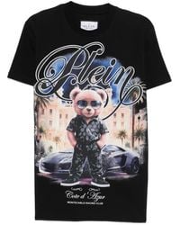 Philipp Plein - Teddy-Print T-Shirt - Lyst