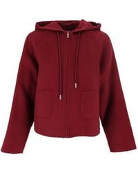 Max Mara - Giacca Radente Con Cappuccio - Lyst