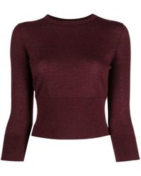 N.Peal Cashmere - Fine-knit Cropped Jumper - Lyst