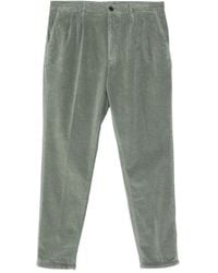 Incotex - Pleated Corduroy Trousers - Lyst