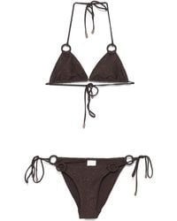 Zimmermann - Coco Ring Bikini Met Textuur - Lyst