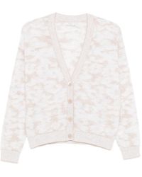 Peserico - Cardigan Boutonné À Col V - Lyst
