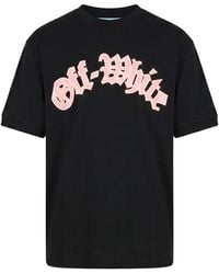 Off-White c/o Virgil Abloh - T-Shirt À Logo Imprimé - Lyst