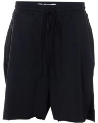 Thom Krom - Elasticated Drawstring Shorts - Lyst