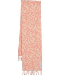 Acne Studios - アブストラクトパターン スカーフ - Lyst