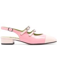 CAREL PARIS - Corail 10Mm Leather Ballerina Shoes - Lyst