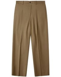 LC23 - Pantalon Droit Vitale Barberis À Plis - Lyst