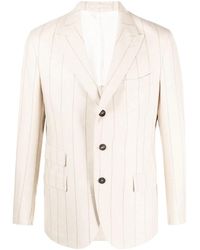 Eleventy - Blazer a rayas diplomáticas y botones - Lyst