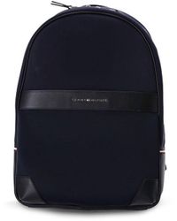 Tommy Hilfiger Stripe-detail Backpack - Blue