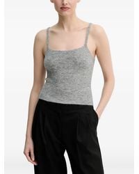 Samsøe & Samsøe - Top Sanoura Con Scollo Quadrato - Lyst