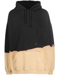 Vetements - Bleached-effect Oversized Hoodie - Lyst