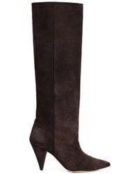 Essentiel Antwerp - Pointed-Toe Slouched Knee-High Boots - Lyst