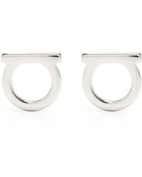 Ferragamo - Gancini Earrings - Lyst