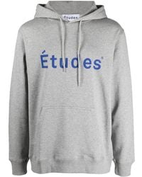 Etudes Studio - Sudadera con capucha y logo estampado - Lyst