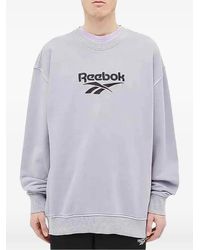 Reebok - Vector Crew Neck Sweatshirt - Lyst