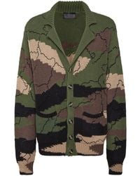 Philipp Plein - Cardigan En Maille Intarsia À Col V - Lyst