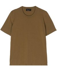 Roberto Collina - Crew-neck Fine-knit T-shirt - Lyst