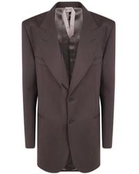 N°21 - Peak-Lapels Single-Breasted Blazer - Lyst