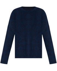 Givenchy - Pullover Mit Monogrammmuster - Lyst