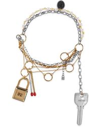 DSquared² - Charm-Detail Multi-Chain Bracelets - Lyst