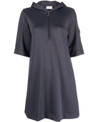 Moncler - Quarter-zip Short-sleeve Dress - Lyst