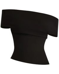 Stolen Stores - Asymmetric Off-Shoulder Top - Lyst