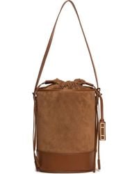 Fabiana Filippi - Suede-Leather Bucket Bag - Lyst