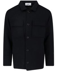 Lardini - Chemise Boutonnée En Laine - Lyst