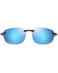 Maui Jim - Ho'Okipa Ultra Rectangle-Frame Sunglasses - Lyst