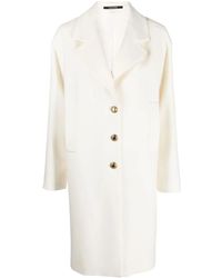 Tagliatore - Virgin-Wool Single-Breasted Coat - Lyst