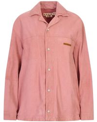 Marni - Camisa Con Parche Del Logo - Lyst