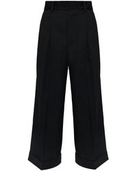 Yohji Yamamoto - Pleated Trousers - Lyst