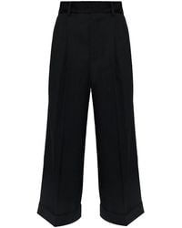 Yohji Yamamoto - Pleated Trousers - Lyst