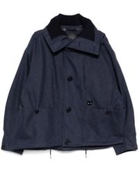 ZZERO BY SONGZIO - Panther Denim-Achtig Jack - Lyst