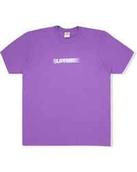 Supreme - Motion Logo T-Shirt - Lyst
