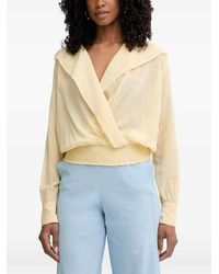 Pinko - Blouse Cache-Cœur À Capuche - Lyst